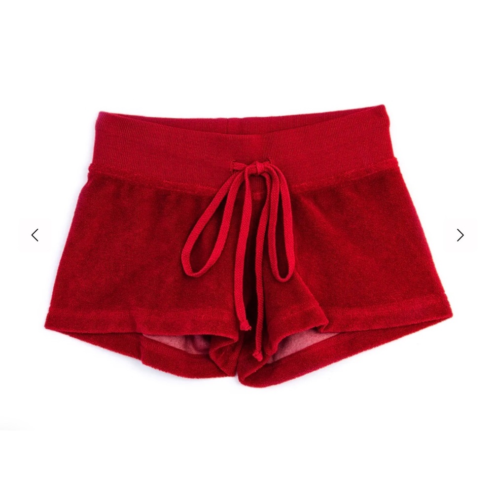 Red Hard Tail Shorts